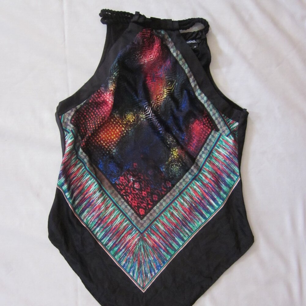 XOXO Jr's Bandana Halter Top - sz S